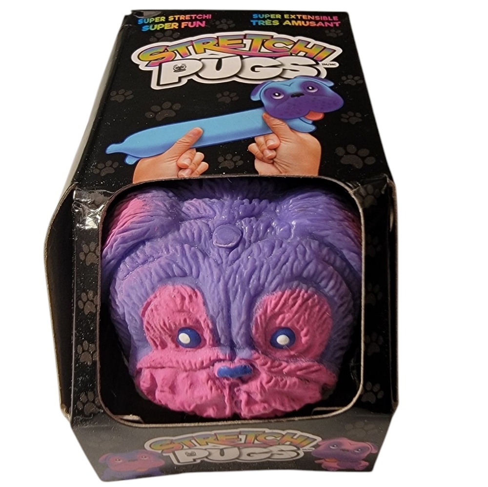 New Stretch PUG Sensory Squeeze Toy